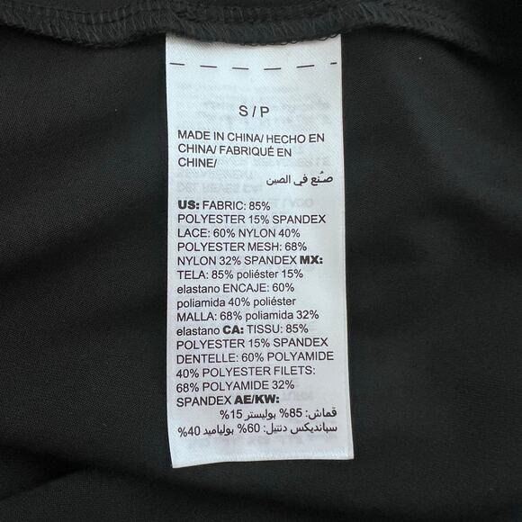 SOMA WOMENS EMBLISS KNIT FLOCKED CHEMISE SLEEP WEAR BLACK AND IVORY SIZE S - Picture 8 of 11